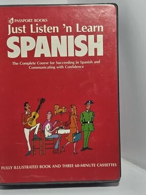 Passport Just Listen 'n Learn Spanish - Red